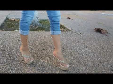 Alice Walking in New Heels