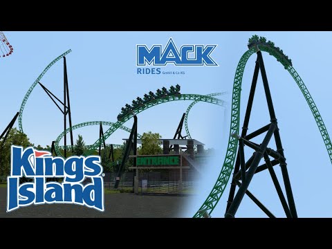 Kings Island Mack Triple Launch Coaster Concept | No Limits 2