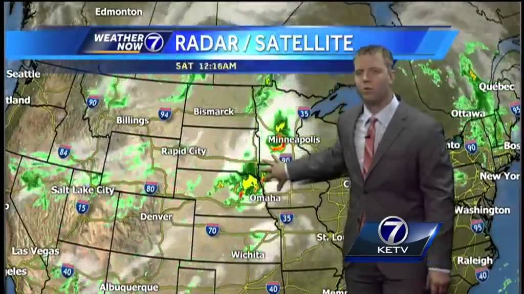 Kyle's Hot and Humid Saturday Forecast - YouTube