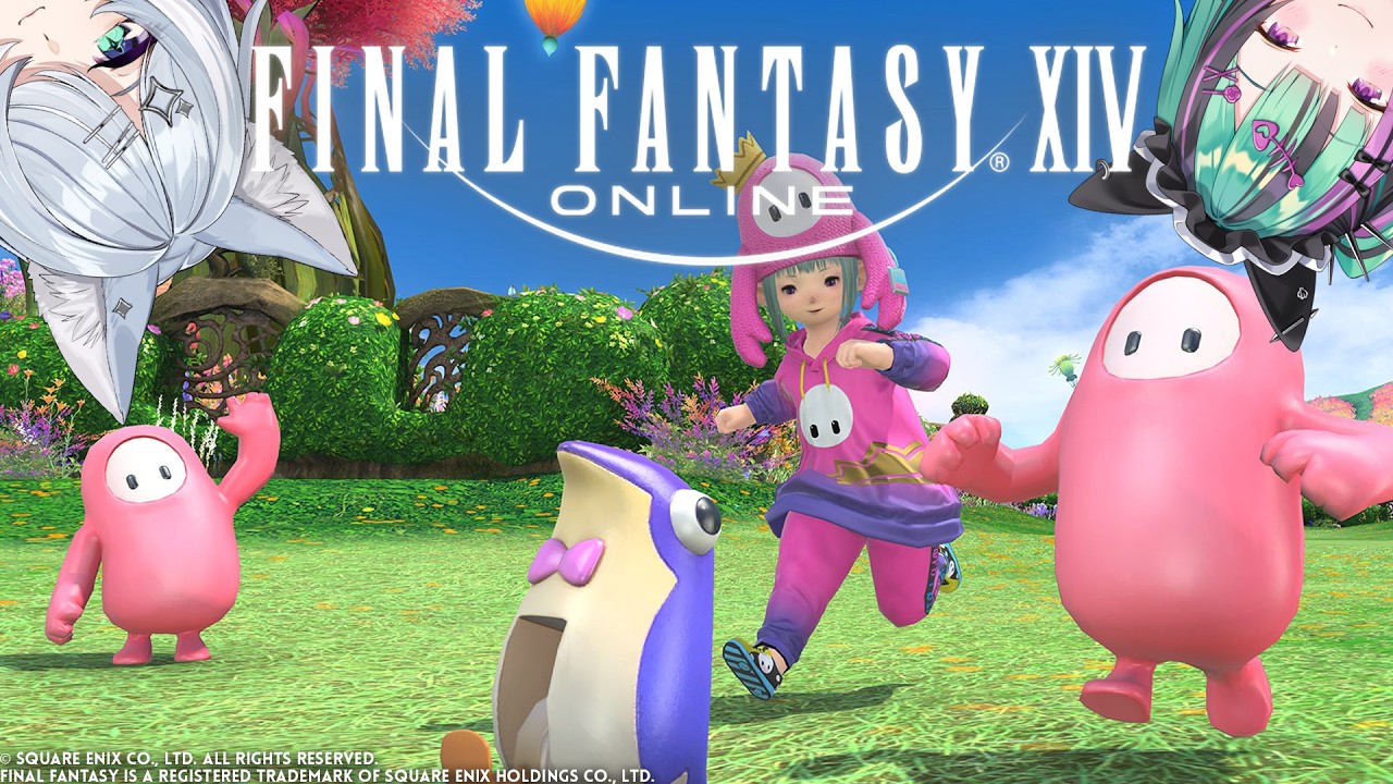 【FINAL FANTASY XIV】 FALL GUYS EVENT WITH MY WIFE ※spoiler warning 【NIJISANJI EN | Elira Pendora】