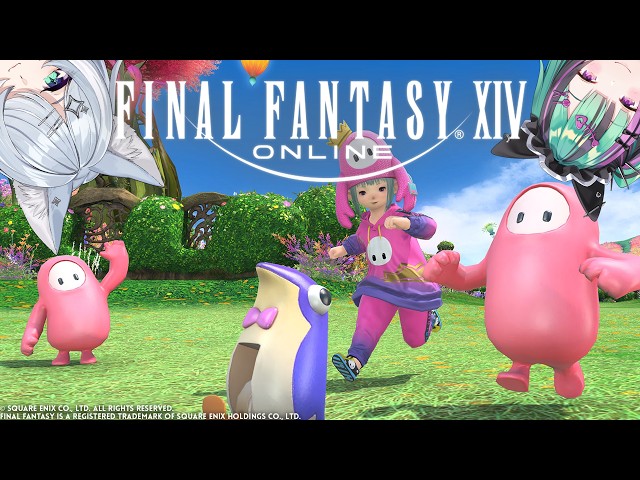 【FINAL FANTASY XIV】 FALL GUYS EVENT WITH MY WIFE ※spoiler warning 【NIJISANJI EN | Elira Pendora】
