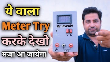 How To Make Multimeter From PVC Pipe At Home | Easy DIY Homemade Rechargeable Digital Voltmeter