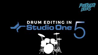 Studio One 5 Drum Editing