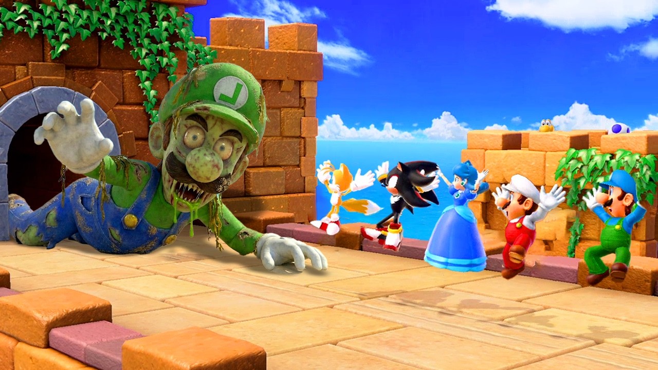 【スーパーマリオパーティ】ミニゲームマリオVsルイージ VsワリオVsワルイージ(CPU最強 たつじん)