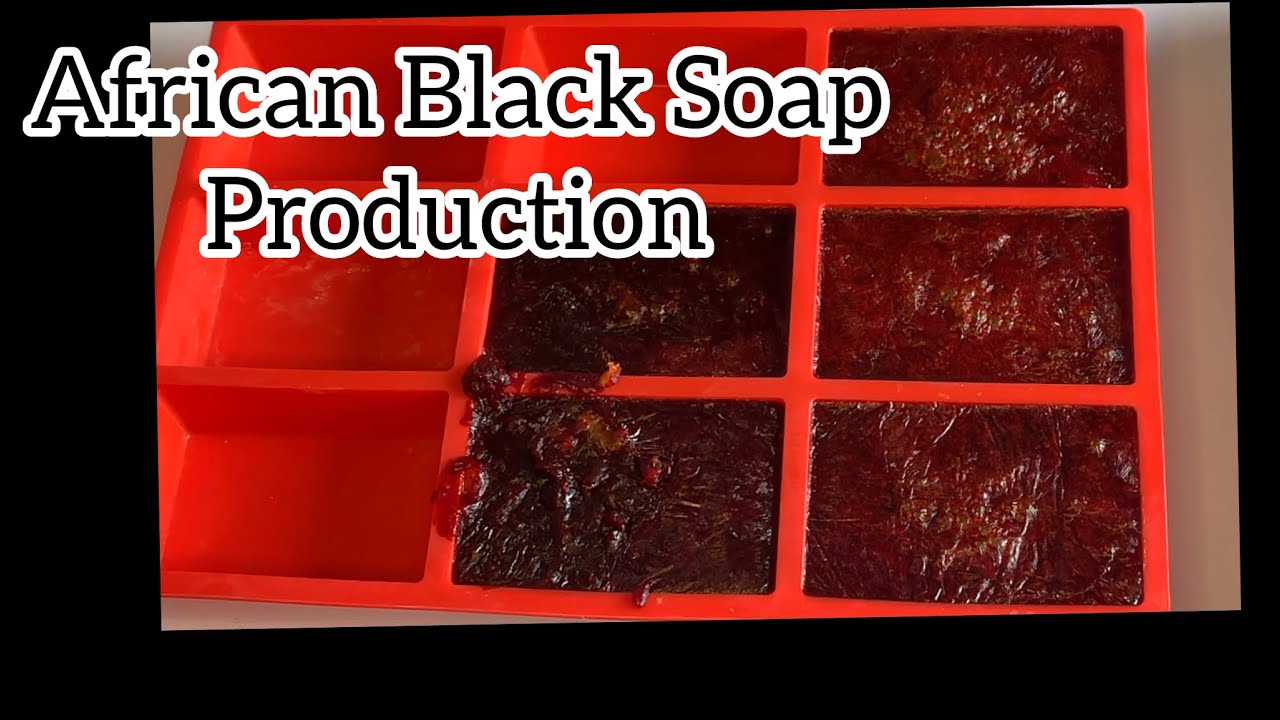 How to make African Black Soap for a glowing skin YouTube