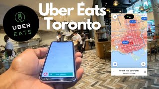 I Made...$ Doing Uber Eats Bike Delivery In Downtown Toronto