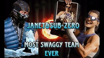 MK1 SUB-ZERO & JANET IS UNDERRATED 52% 1 BAR SWAGGIEST COMBOS EVER AND DAMAGE #mortalkombat1