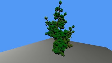 Opengl 3D procedural trees using L-System