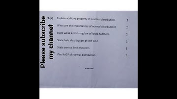 Igu, Mdu question paper BSc honours maths 3rd sem Subject - Probability distribution 2022