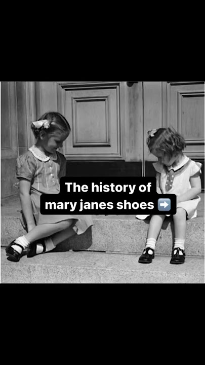 The history of Mary Janes shoes 🥿 || 1900s photos || 1920s style || #history #fashion #shorts