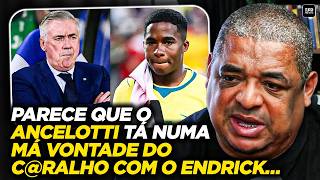 ENDRICK TITULAR? VAMPETA COMENTA SOBRE AUSÊNCIA DO ATACANTE NO TIME TITULAR DO BRASIL