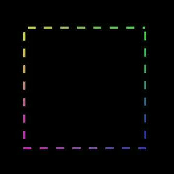 Overlay Garis Putus Putus