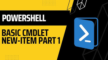 PowerShell: Basic cmdlet New Item Part 1