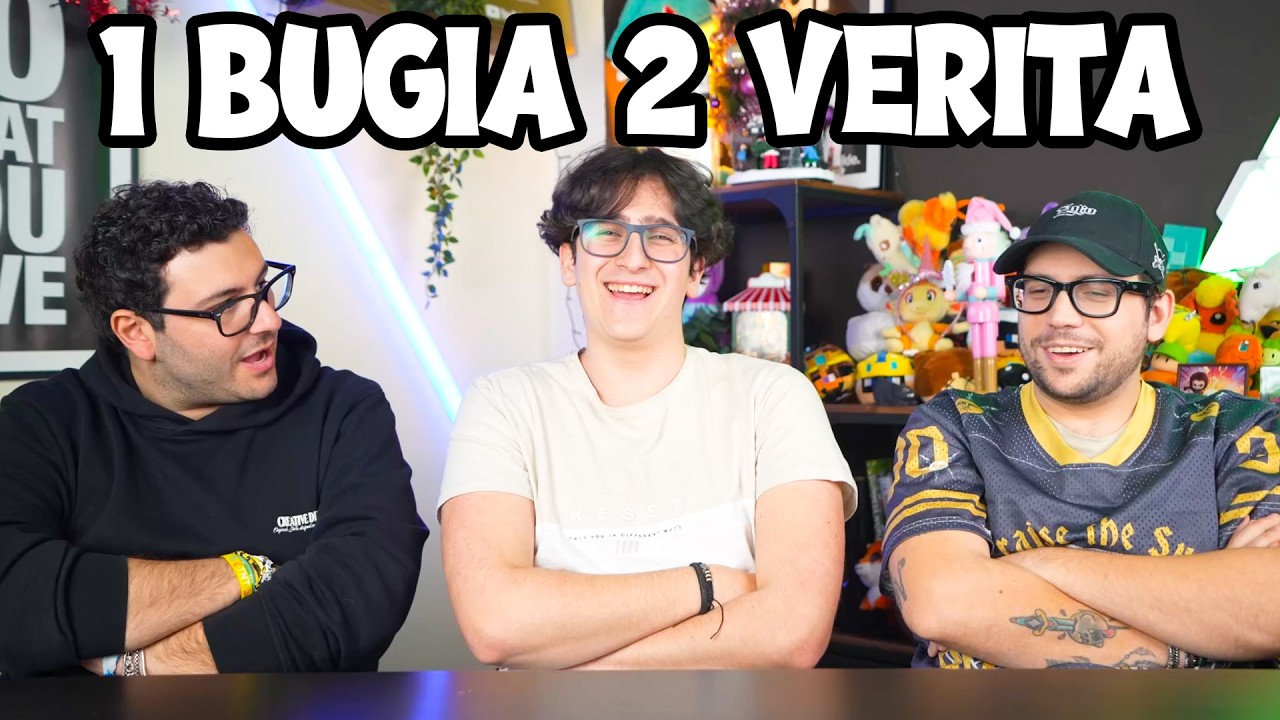 2 VERITA 1 BUGIA, SCOPRI IL BUGIARDO CON I MIEI AMICI