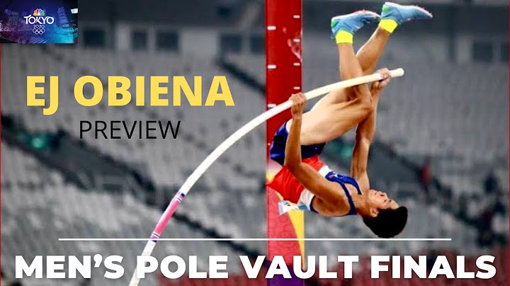 EJ OBIENA - Men’s Pole Vault Finals Preview | Tokyo 2020 Olympics