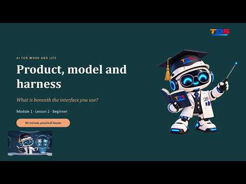 Product, Model and Harness: Why AI Gives Different Answers | AI Fundamentals Module, Lesson 2