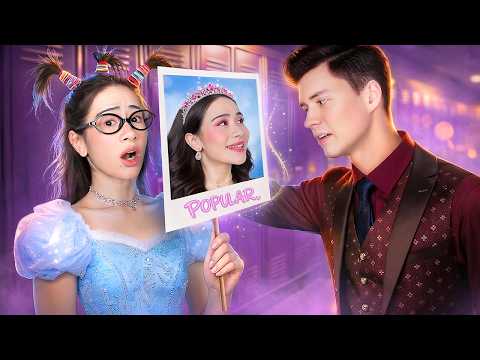 No one knows her secret: The nerd's incredible transformation!