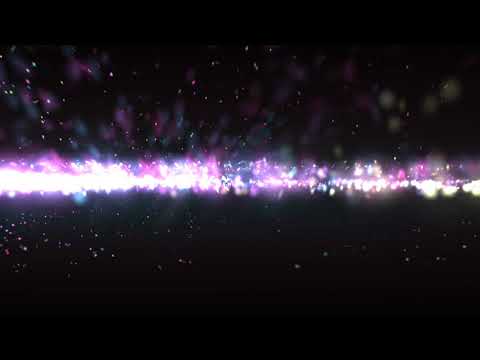 4K Motion Background - Light Show Particle Horizon - AA VFX