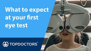 What to expect at your first eye test