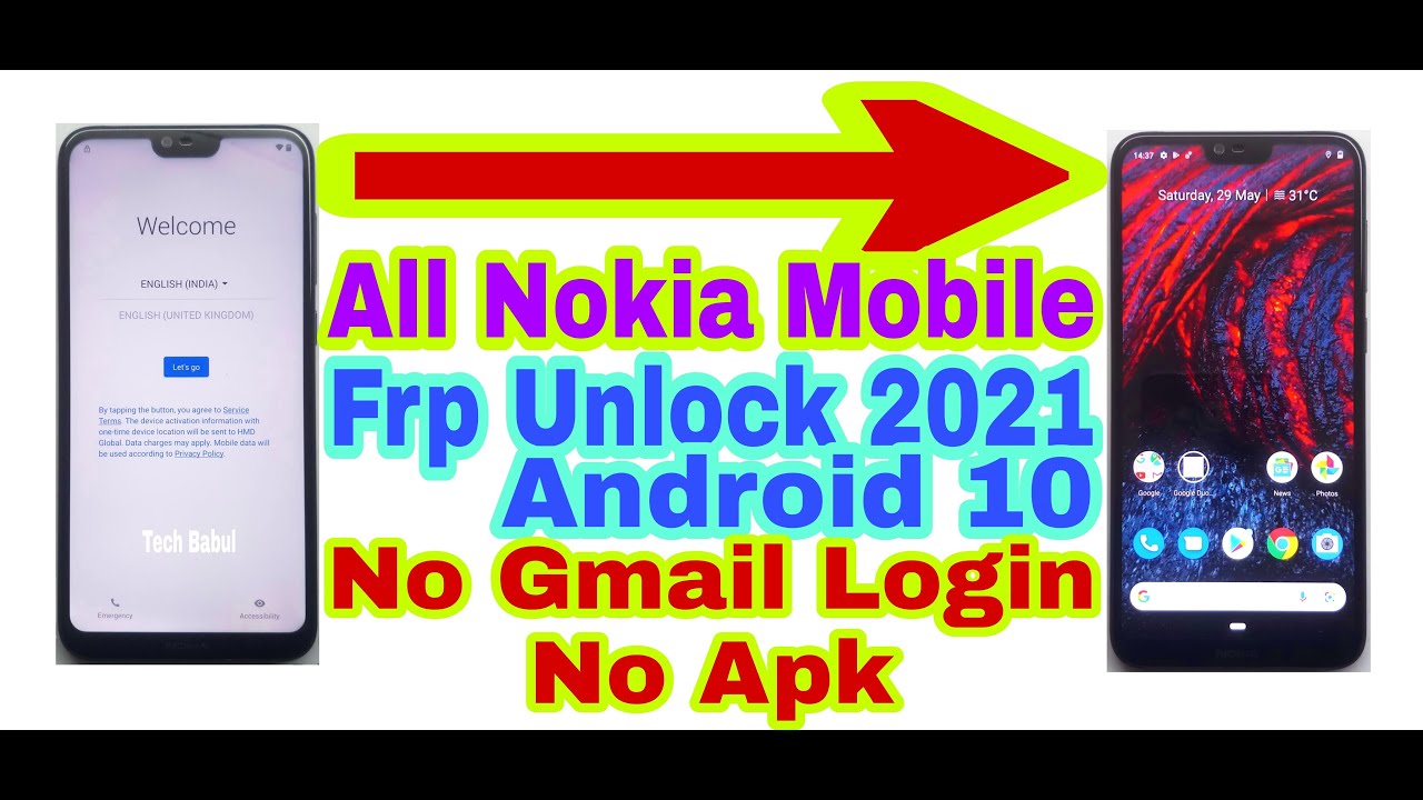 How To Frp Unlock Any Nokia Mobile How To
