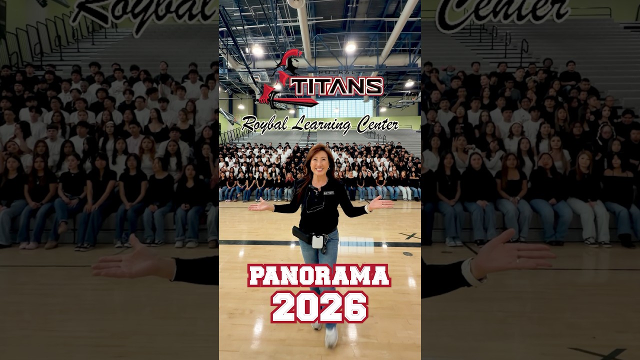 Panorama Picture Day at Roybal Learning Center!