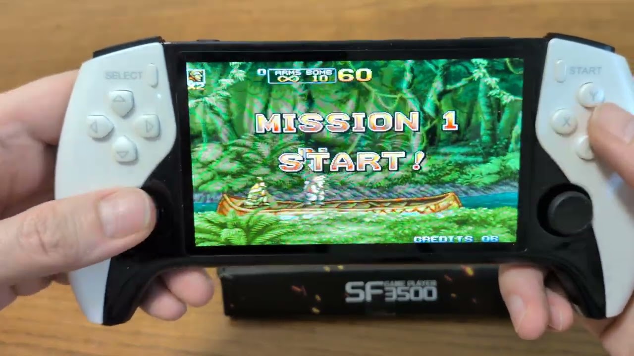 Retrogaming SF3500 - let's see how it works and loaded games - YouTube