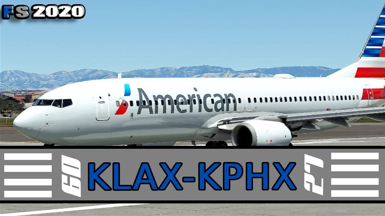 🔴MSFS Live | Real World American Airlines ops | Los Angeles to Phoenix ...