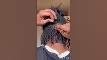 2 point rotation! #microlocs #2pointrotation #retwist #retie