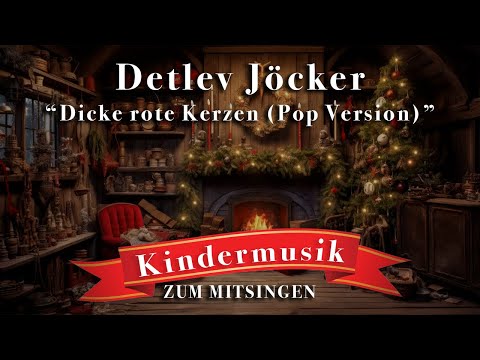 Detlev Jöcker Dicke Rote Kerzen Pop Version Lyric Video Zum Mitsingen Weihnachten