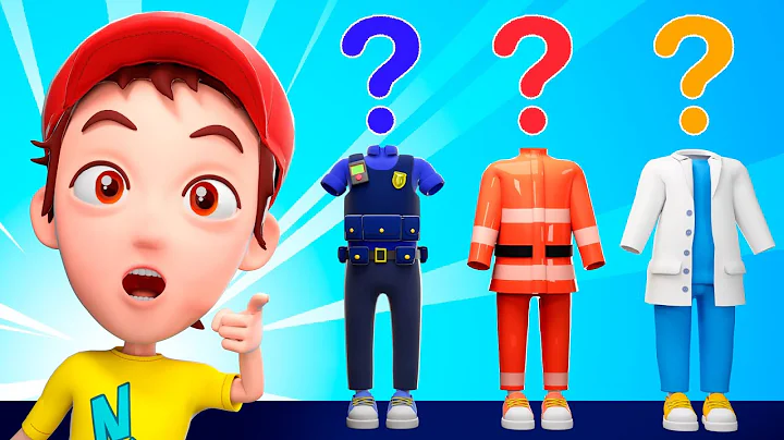 Where Is My Police Officer Uniform? 👮| Kids Song by Nomad Kids thumbnail