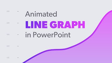 How to Create an Animated Line Chart in PowerPoint - Neumorphic Style