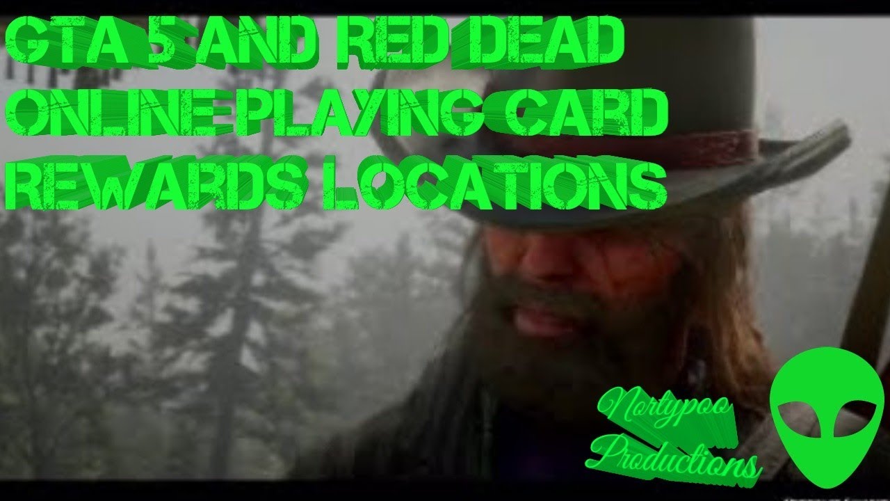 Playing Card Rewards For Gta 5 Online & Red Dead Online