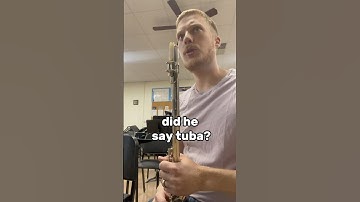 Recruiting a tuba for band