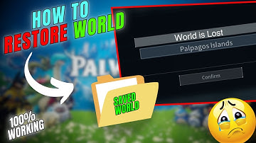 HOW TO RECOVER PALWORLD DELETED WORLD - HINDI - BEKAAR GAMER