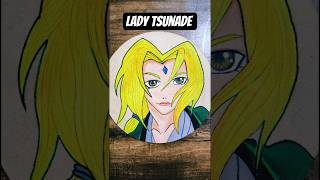 LADY TSUNADE DRAWING ✨ #shorts #anime #ytshorts #trendingshorts #naruto