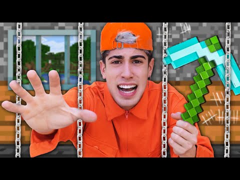 24 HORAS EN PRISION DE MINECRAFT !!