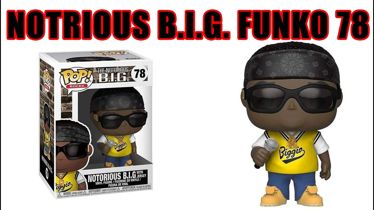 Notorious B.I.G. BadBoy Funko Pop Rocks # 78 -No Hype Ep 172