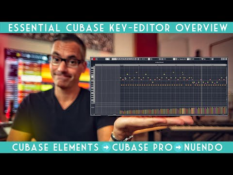 Essential Cubase Key Editor Overview. Best MIDI editing capabilities of any DAW!