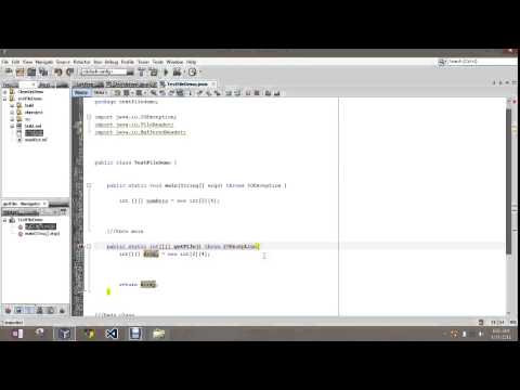 Java Reading from Textfile   The Method and Objects