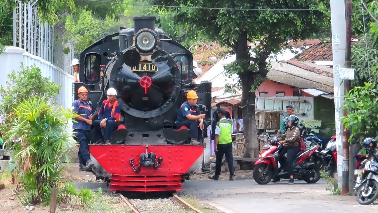 Mulai Diajak Jalan-Jalan di Luar | Test Run Lokomotif Uap D1410