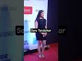Sara Tendulkar spotted in black short one piece dress in mumbai #saratendulkar #blackdress #viral