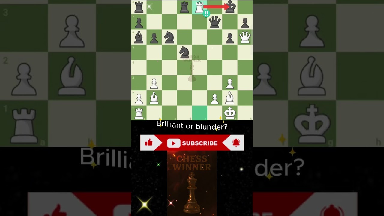 This Rook Sacrifice Makes NO Sense… 😳♜🔥 | Chess Winner 