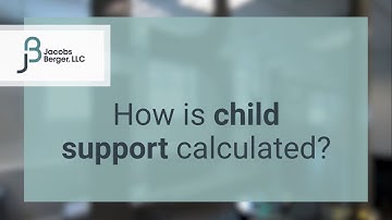 How is child support calculated?