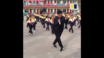 Thumbnail of Chinese students dancing to Party Rock Anthem