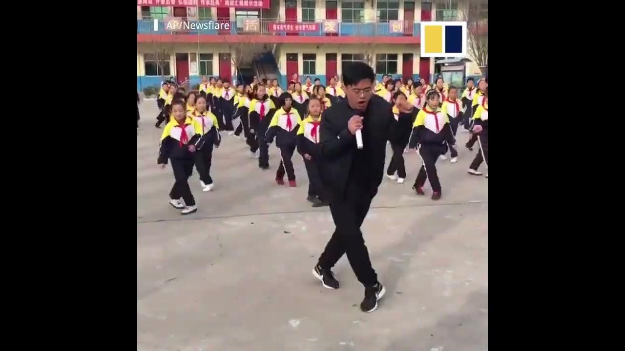 Chinese students dancing to Party Rock Anthem Chinese students dancing to Party Rock Anthem