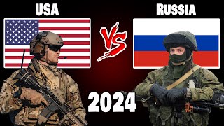 USA vs Russia Military Power Comparison 2024 | Russia vs USA Military Power 2024