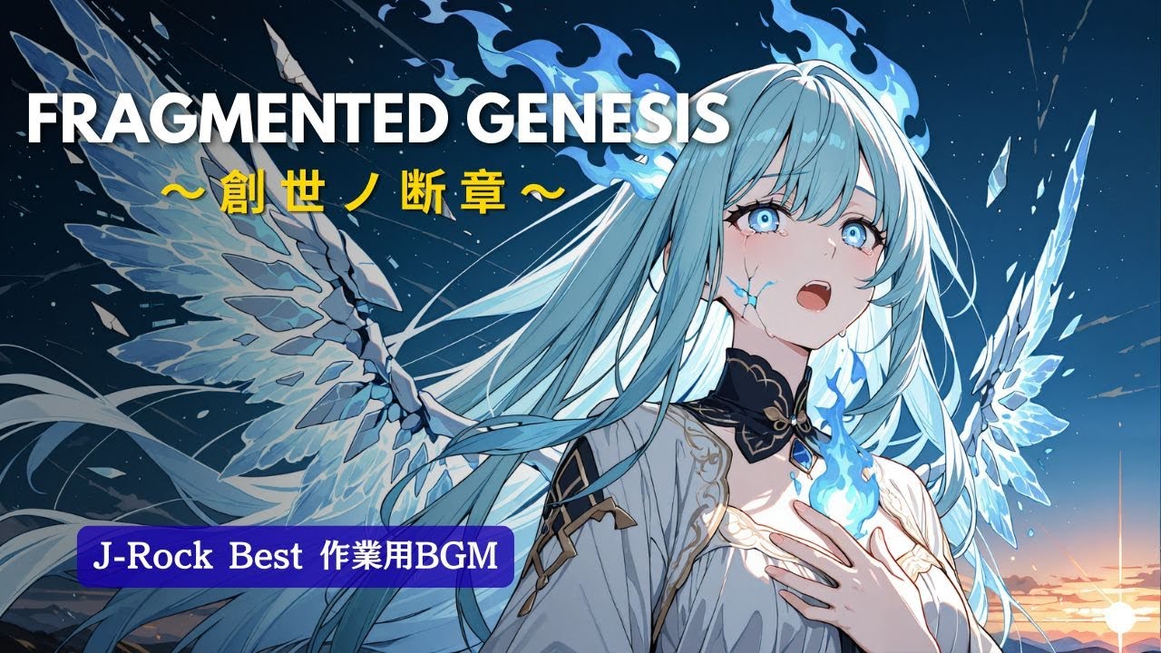 【Playlist】Fragmented Genesis - 創世ノ断章｜Epic J-Rock × Anime OP風｜異世界冒險・疾走感｜作業用BGM