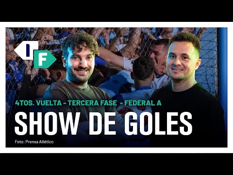 ¡CUATRO POR EL PRIMER ASCENSO! 4TOS. DE FINAL DE VUELTA DEL FEDERAL A 2025: los GOLES ⚽🏆 ¡CUATRO POR EL PRIMER ASCENSO! 4TOS. DE FINAL DE VUELTA DEL FEDERAL A 2025: los GOLES ⚽🏆