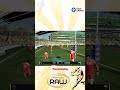 He completely fell for the dummy move! (Rugby League RAW)