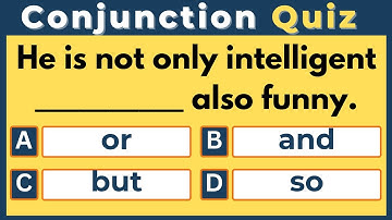 Conjunctions Quiz Challenge: Test Your Grammar Skills! 📚